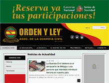 Tablet Screenshot of ordenyley.org